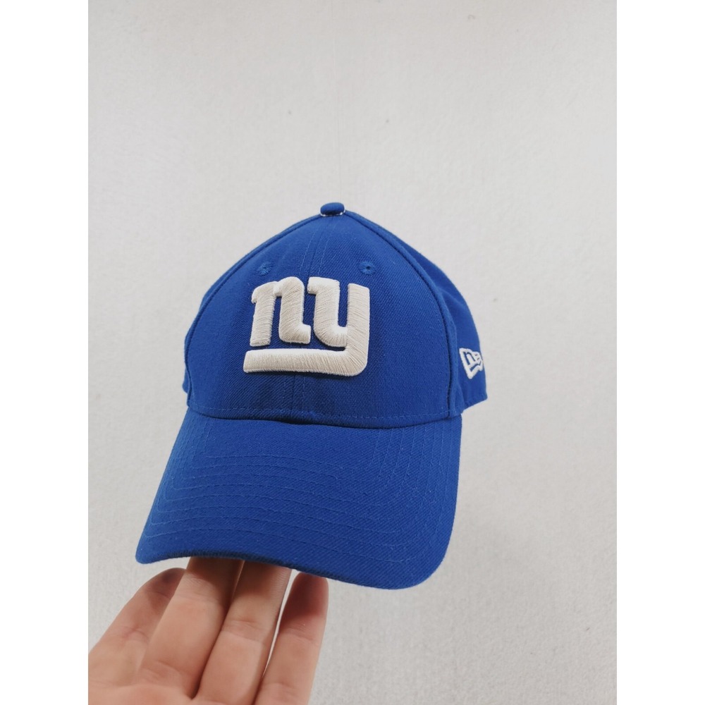 New York Giants Hat Cap Mens Blue New Era 9 Forty Strap Back Adjustable Football